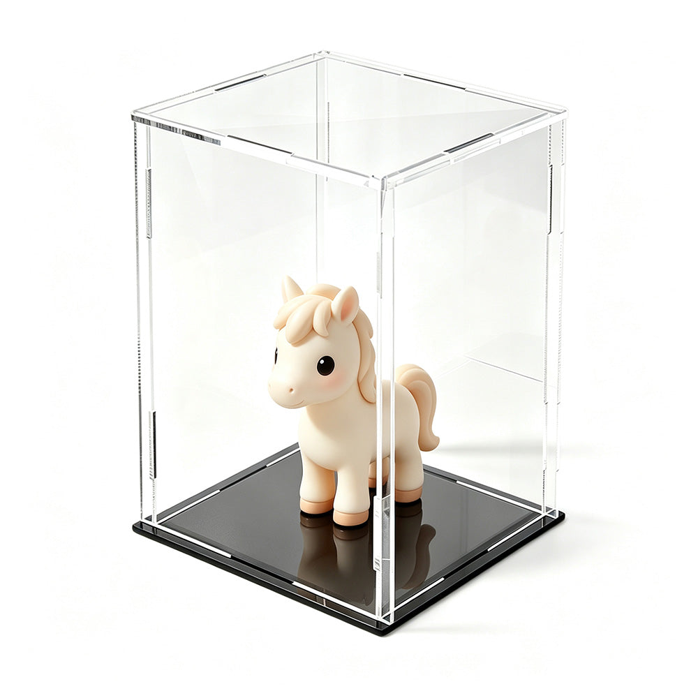 Acrylic Display Case Stackable Clear Dustproof Display Box for Cars Figures Model