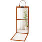 Portable Foldable Full Length Mirror with Handle Tri Fold Mirror for Makeup Dance Practice