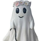 Halloween Ghost Walking Dog Statue