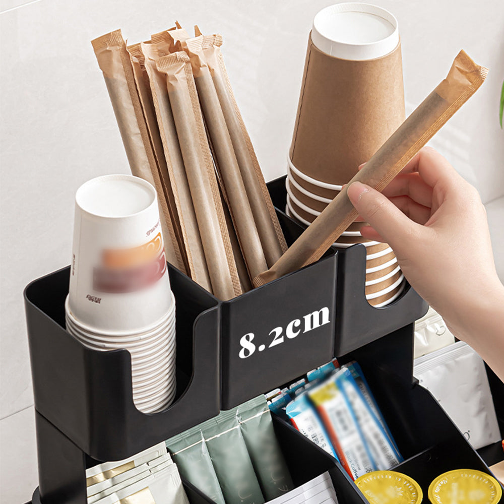 Adjustable Cup Holder Organizer Expandable for Coffee Shop Home Bar