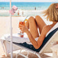 Clip On Handheld Turbo Fan with LED Display 4 Speeds and 180 Degree Tilt