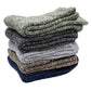 5 Pack Winter Warm Knit Socks Thick Soft Multicolor Free Size for Men and Women