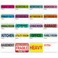 600Pcs Moving Home Removal Box and Furniture Contents Labels