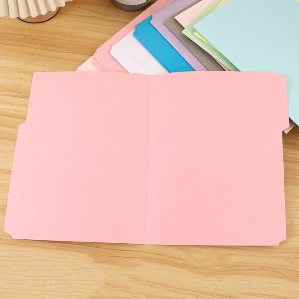 30 Pack File Folder Index Tabs Manila Paper Labels Morandi Colors for Office School
