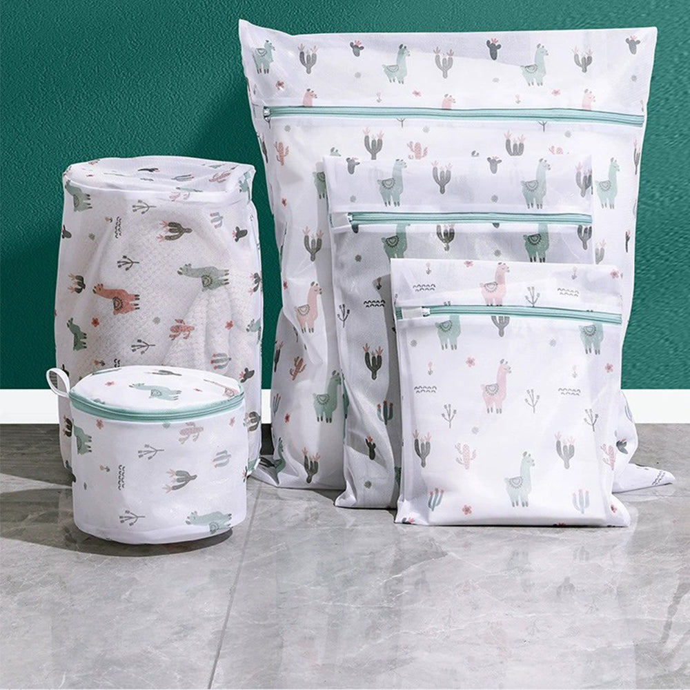 7 Piece Mesh Laundry Wash Bag Set for Delicates Bras and Underwear