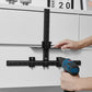 Cabinet Hardware Jig Aluminum Alloy Cabinet Handle Jig with Center Punch