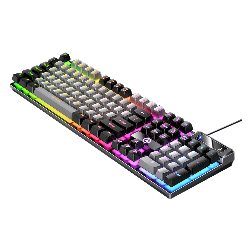 104 Keys Mechanical Gaming Keyboard Wired Backlit Keyboard