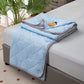 Summer Cooling Blanket Lightweight Soft Cooling Comforter Quilt Throw for Hot Sleepers
