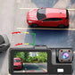 3 Channel Wi-Fi Dash Cam 2inch IPS Dash Cam Front and Rear Night Vision Dash Cam