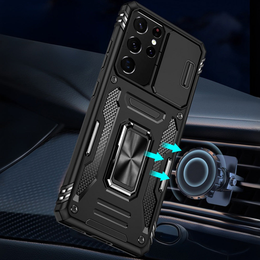 Heavy Duty Ring Stand Phone Case for Samsung Galaxy