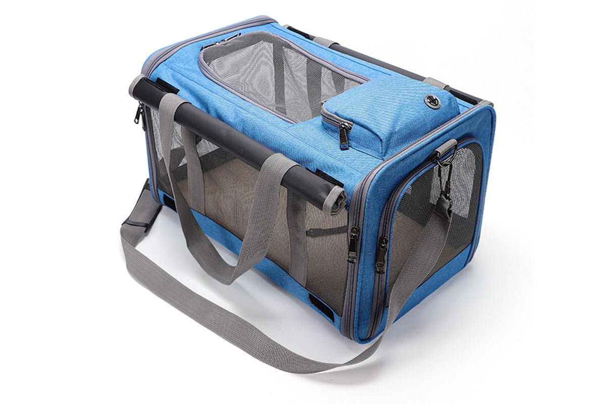 Pet Carrier for Large Cats Washable Dog Carrier Privacy Protection for Travel