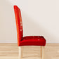 Christmas Chair Cover Slipcover for Dining Chairs for Christmas Parties and Holiday Decor