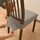 Stripe Lattice Double Elastic Stool Mask Chair Cover