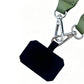 2-in-1 Phone Crossbody Strap Clear Window Card Wallet Pouch Travel Adjustable Shoulder Strap Bag