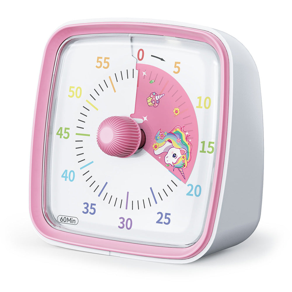 60 Minutes Visual Analog Timer Countdown Clock Time Management Tool