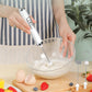 Handheld Electric Coffee Milk Frother Double Head Whisk Egg Beater with 3 Speeds