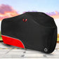 Water-Resistant Bicycle Cover Outdoor with Lock Hole Reflective Strips Dustproof UV-Resistant All-Weather
