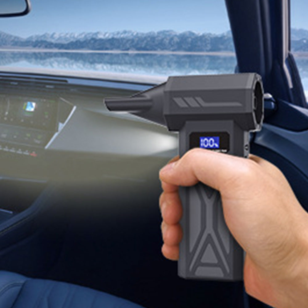 Compressed Air Duster-110000RPM Powerful Electric Rechargeable 4 Speed Adjustable