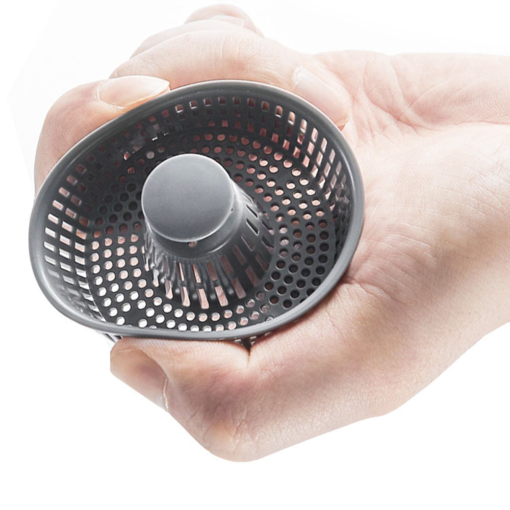 Kitchen Sink Drain Strainer and Stopper Combo Stainless Steel Sink Aid