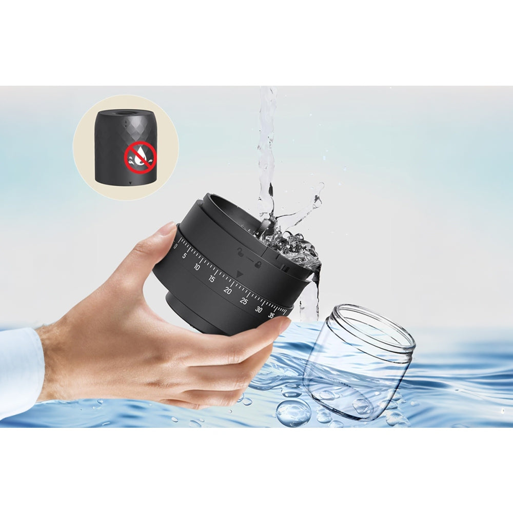 Portable Electric Coffee Grinder for Home Use with Cleaning Brush