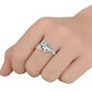 12 Pack Clear Ring Size Adjusters for Loose Rings with 2 Cleaning Cloths for Men Women