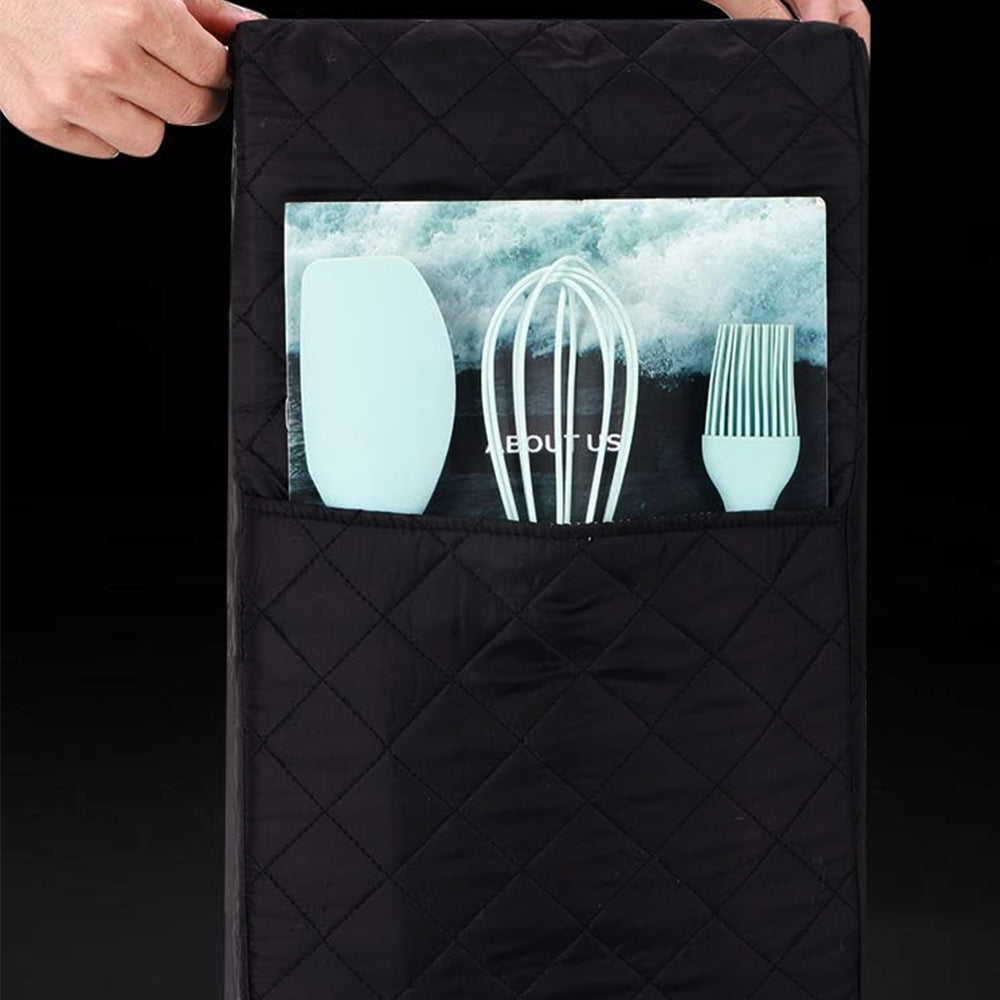2Pcs 23x18x42cm Black Blender Dust Cover