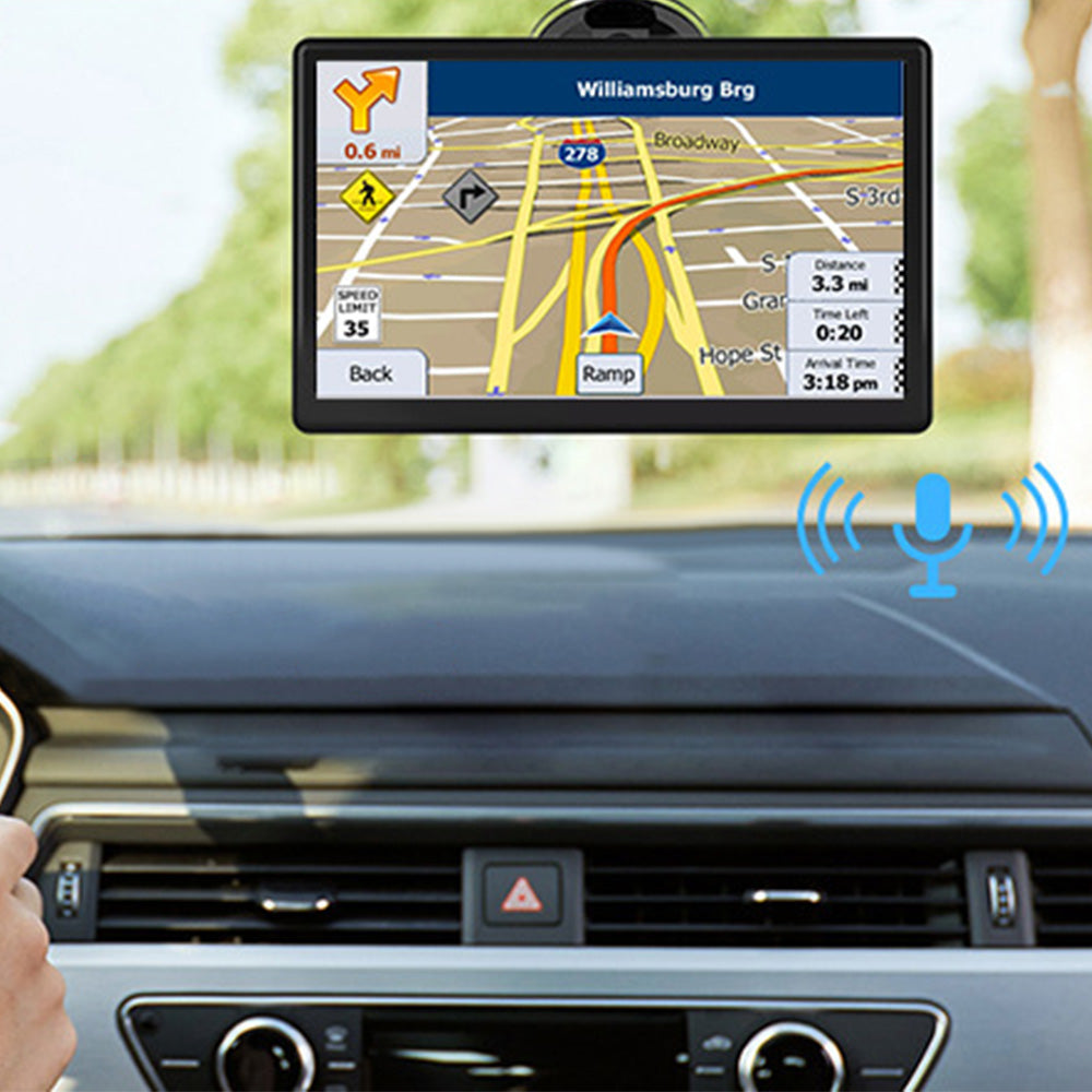 7 Inch Navigation for Car Truck with Voice Guidance and Offline Maps