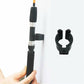 40 PCS Fishing Pole Rod Holder Clips Wall Mounted Rod Rack for Pool Cue