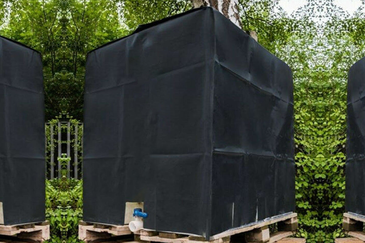 1000L IBC Tank Cover Waterproof Container Cover for IBC Rain Water Tank