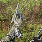 Universal Motorcycle Windshield Extension Adjustable Clip On Windscreen Deflector