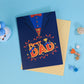 3D Fathers Day Pop Up Card with Insert for Best Dad Thank You Greeting Card