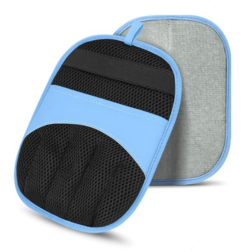 Electrostatic Pet Hair Remover Gloves Lint Brush for Furniture auto seats-Blue