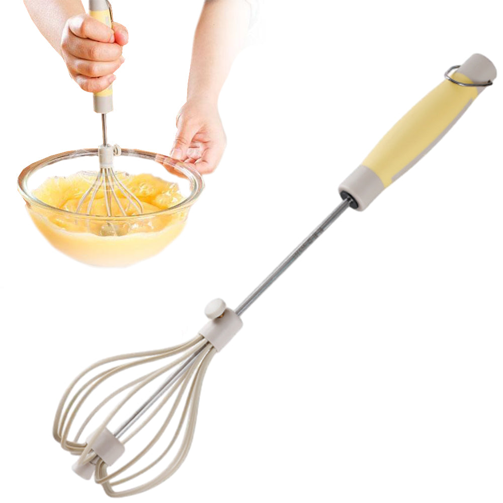 Stainless Steel Press Semi-Automatic  Egg Mixer