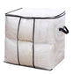 Clothes Quilt Blanket Storage Bags Foldable Blanket Storage Bins For Bedroom
