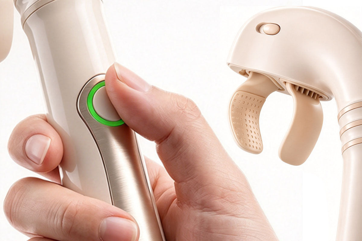 USB Wireless Electric Kneading Massager with 3 Levels Neck Massager