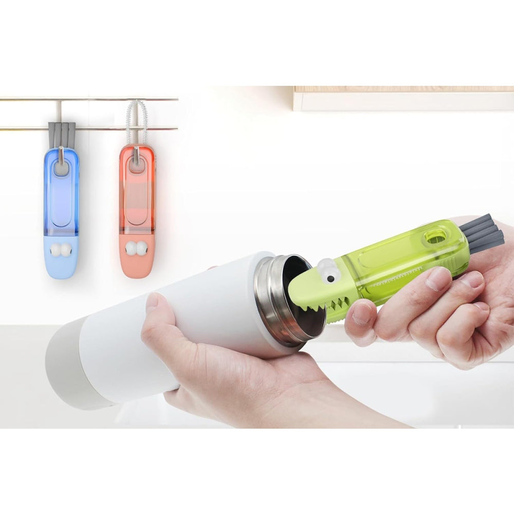 3Pcs 3 in 1 Cup Lid Gap Cleaning Brush Set Multifunctional Bottle Cleaning Brush