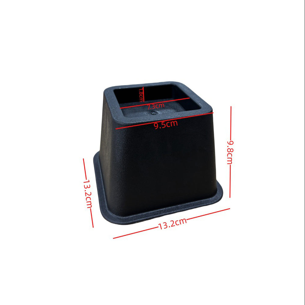 Bed Risers Adjustable Furniture Risers for Dorm Decor Under Bed Storage