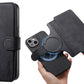 Magnetic Wallet Case for iPhone 17Series RFID Blocking Card Holder Phone Stand