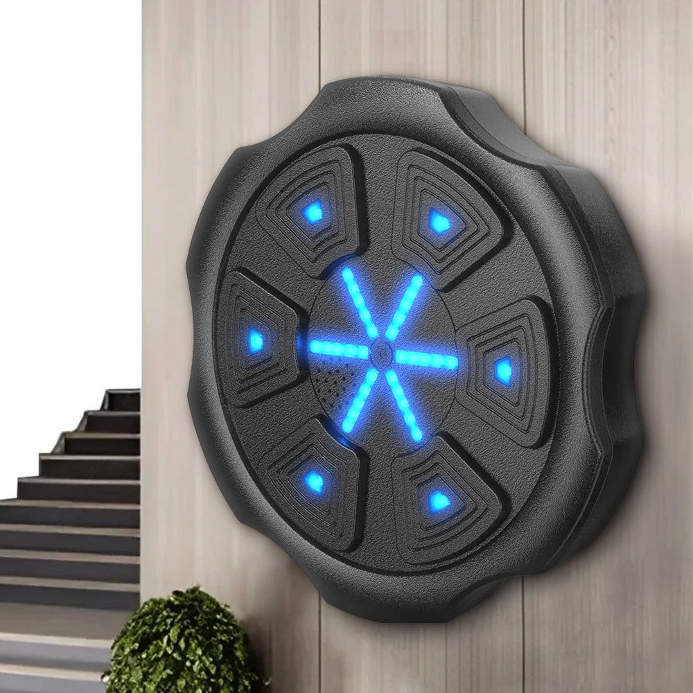 Wall Mounted Smart Bluetooth Music Boxing Training Punching Equipment with Boxing Gloves