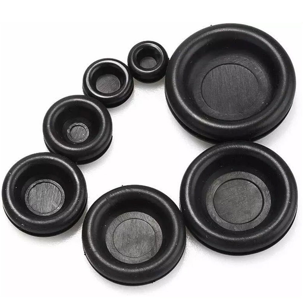 200 Piece Auto Rubber Grommet Fastener Tool Kit in 7 Popular Sizes