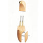 Adjustable Engineered Wood Shoe Tree Stretcher with Crease Resistant Design