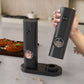 2Pcs Electric Salt And Pepper Grinder Set Automatic Salt Pepper Grinder Mill