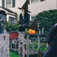 12 Pcs Halloween Witch Hats Costume Accessories Wizard Hats with Nylon Rope for Indoor Outdoor Decorations