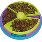 Three-Color Rotating Slow Feeder Bowl Interactive Dog Feeder for Medium and Large Dogs