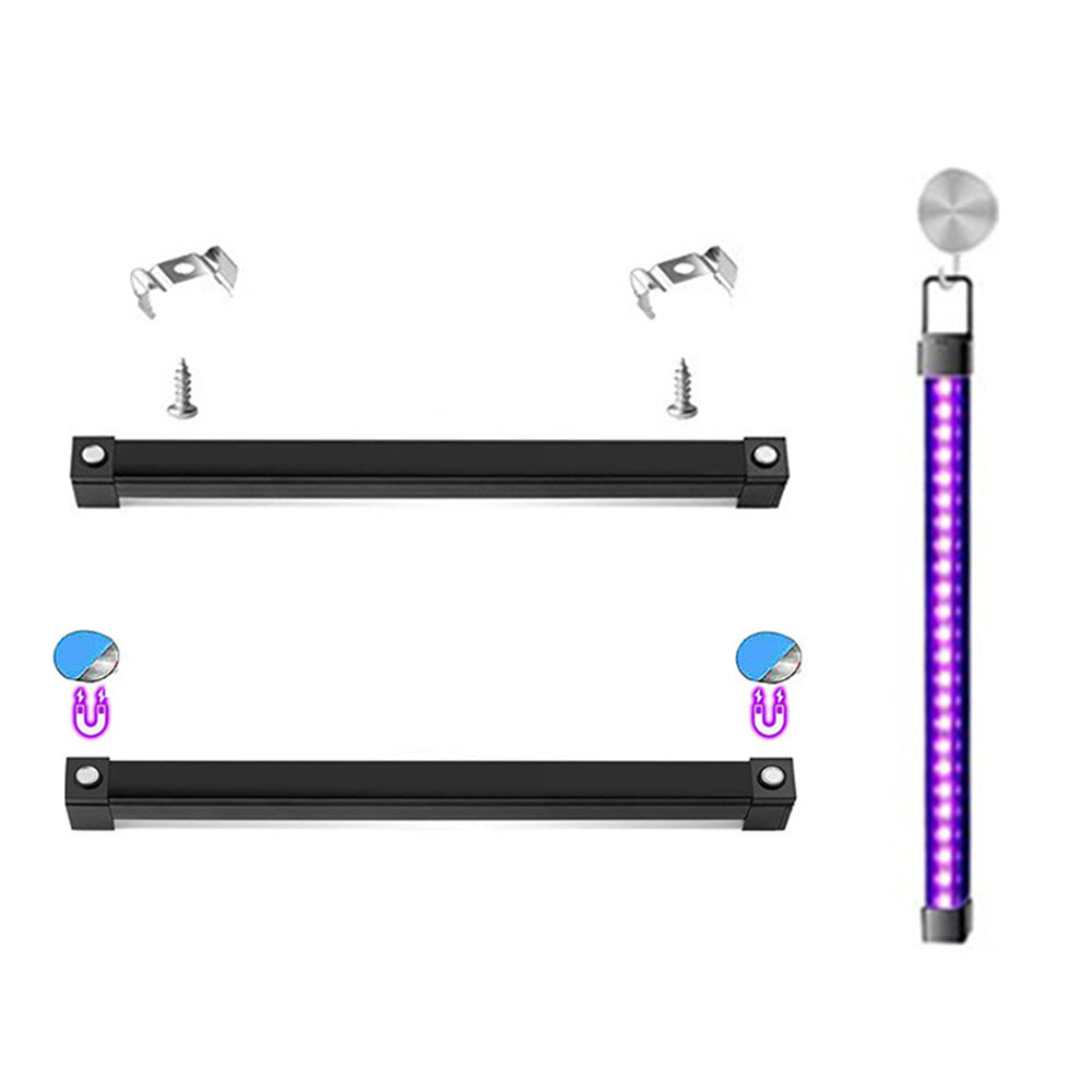 2 Pcs LED UV Black Light Bar with USB Cord for Party Glow