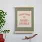 Colorful Inspirational Words Art Prints with Hanging Cord for Home Office Classroom