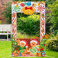 Christmas Decorations Merry Christmas Hanging Banner Porch Sign Xmas Banner Christmas Door Cover