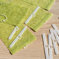 40Pcs 8.9 / 10 / 12.7cm Vertical Blind Double Hole Connector Clips for Vertical Blinds