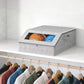 Large Capacity Hat Organizer Box Holds 30 Hats for Baseball Cap Wide Brim Cap