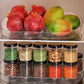Rectangle Lazy Susan Turntable Organizer for Refrigerator